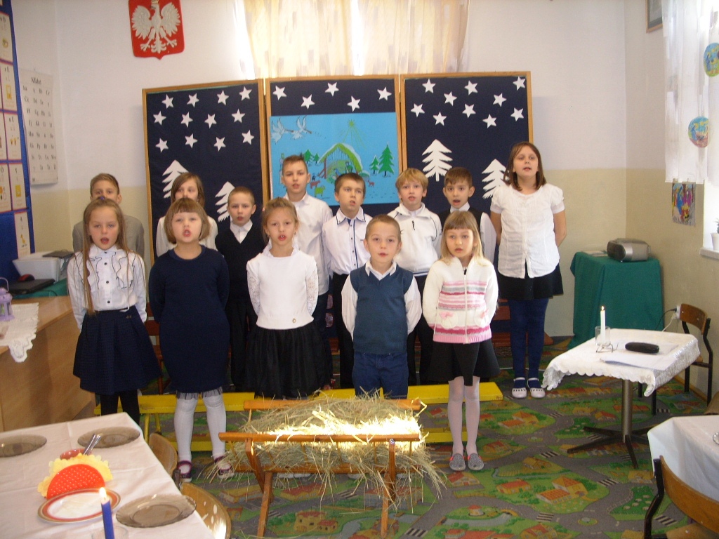 WIGILIA W SZKOLE FILIALNEJ W RUDZIE