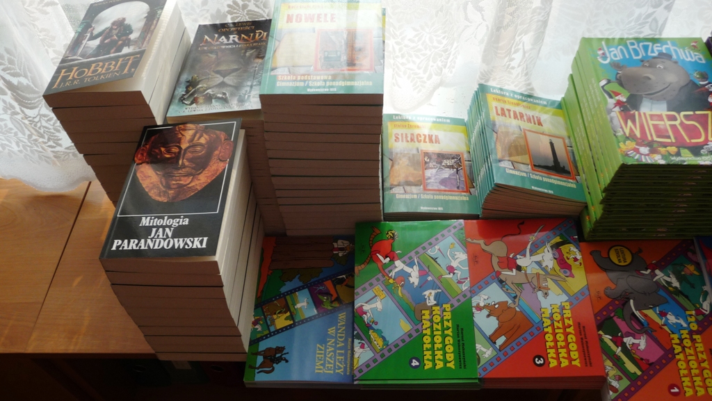 NOWE KSIĄŻKI DLA BIBLIOTEKI
