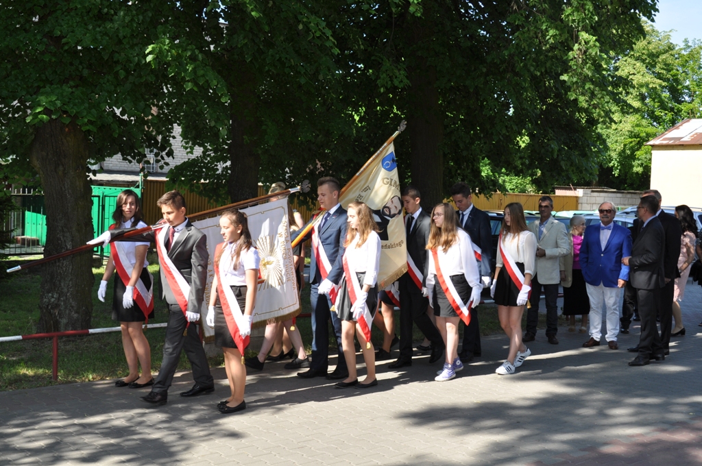 50 LAT BUDYNKU SZKOŁY W RUDZIE-HUCIE I DZIEŃ PATRONA GIMNAZJUM