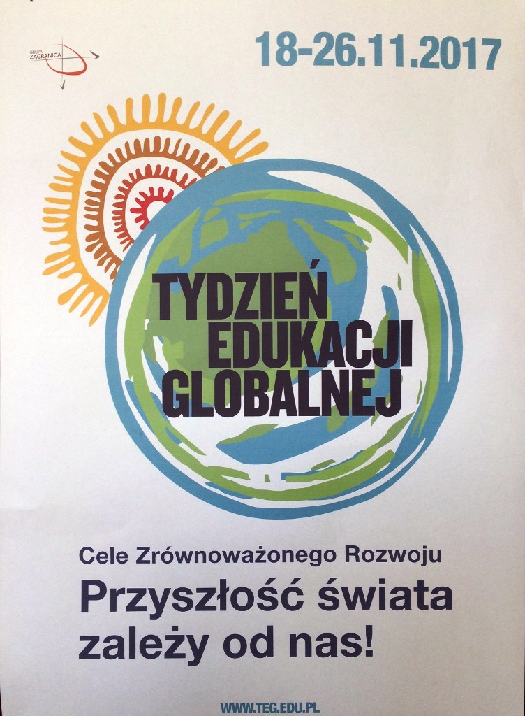 TYDZIEN EDUKACJI GLOBALNEJ – 18 – 26 listopada 2017r.