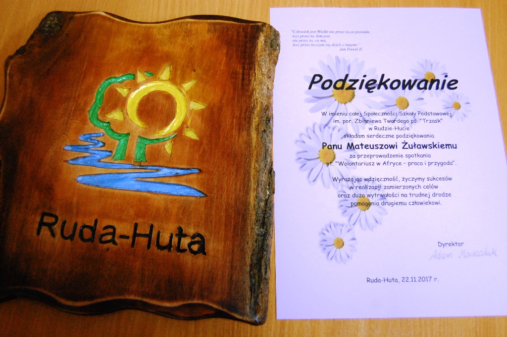 „WOLONTARIUSZ W AFRYCE – PRACA I PRZYGODA”