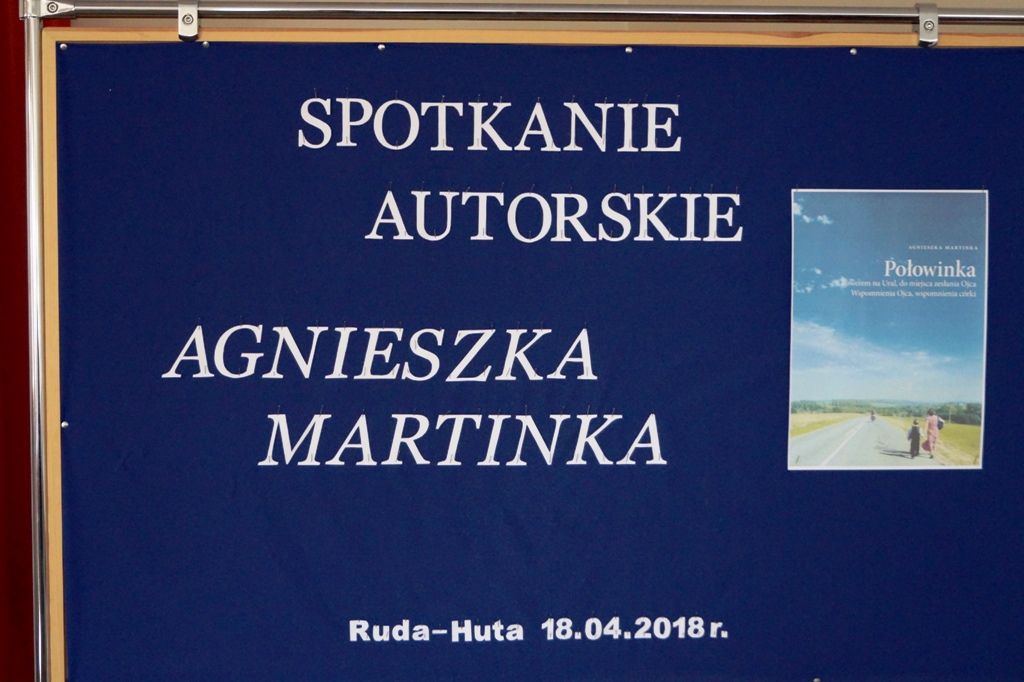 SPOTKANIE Z AGNIESZKĄ MARTINKĄ