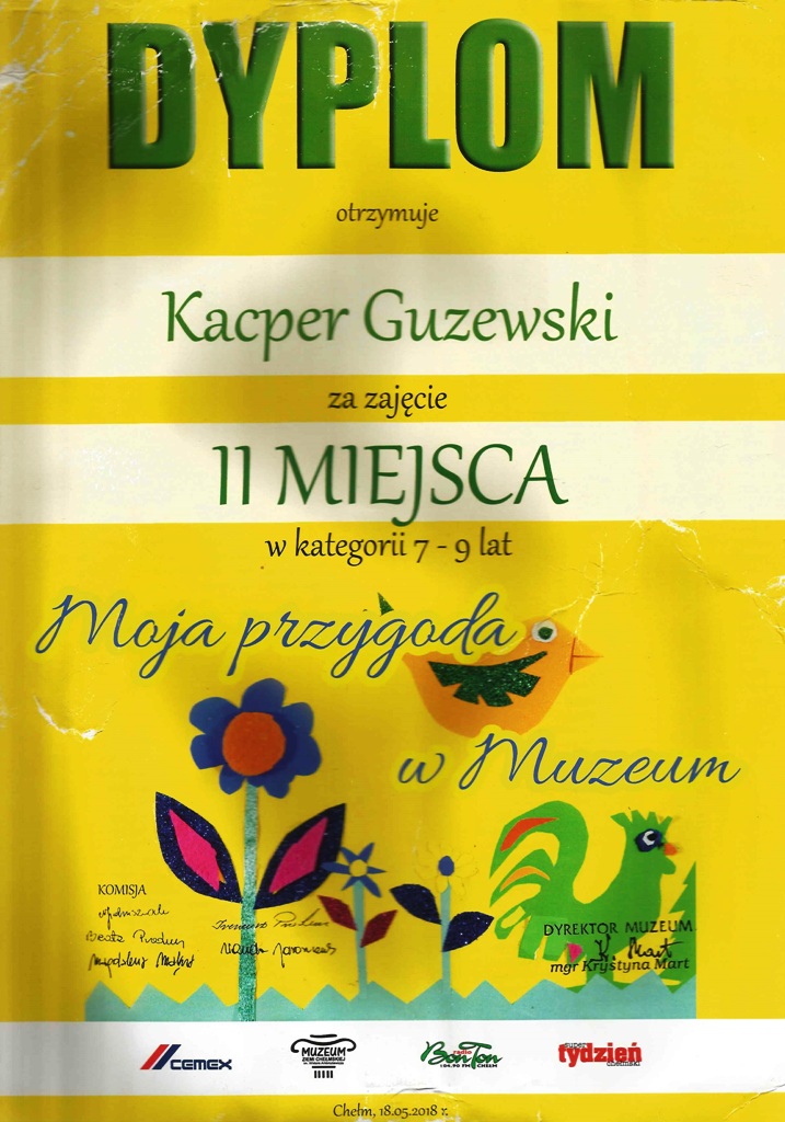 MOJA PRZYGODA W MUZEUM