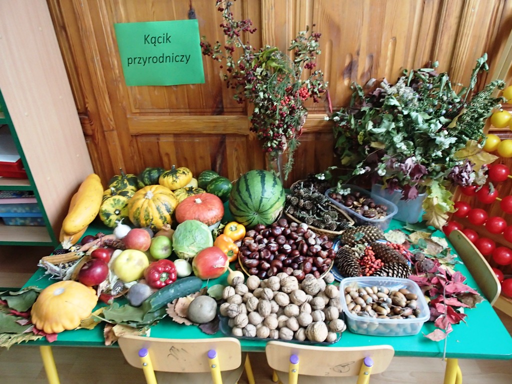 NAJPIĘKNIESZY KLASOWY KĄCIK PRZYRODNICZY
