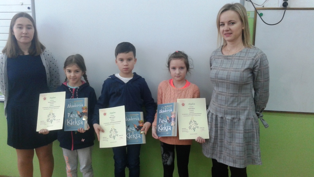 WYNIKI SZKOLNEGO KONKURSU „KARTKA BOŻONARODZENIOWA”