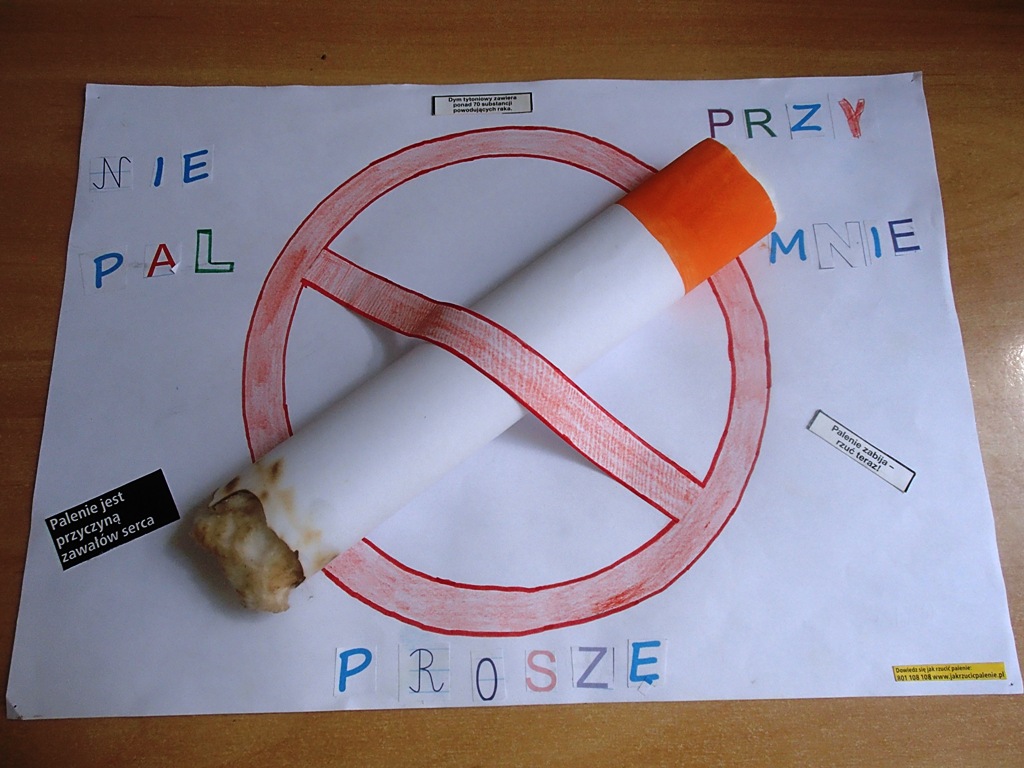 KONKURS PLASTYCZNY „Nie pal przy mnie proszę”