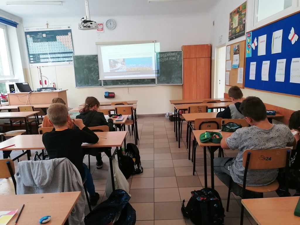 DZIAŁANIA W RAMACH PROJEKTU EDUKACYJNEGO „ŻEBY CHRONIĆ, TRZEBA POZNAĆ II”