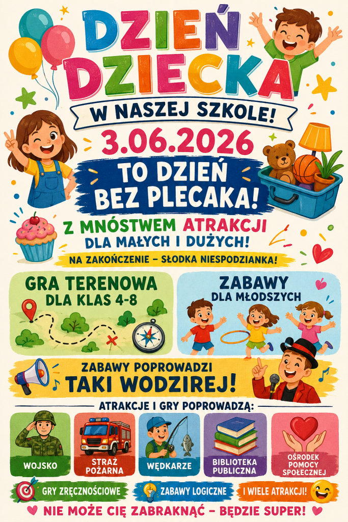 zaproszenie dzien dziecka